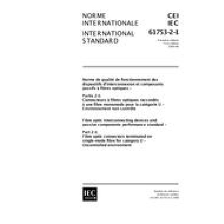 IEC 61753-2-1 Ed. 1.0 b PDF