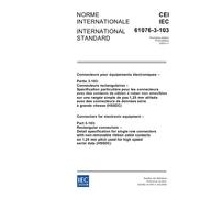 IEC 61076-3-103 Ed. 1.0 b PDF