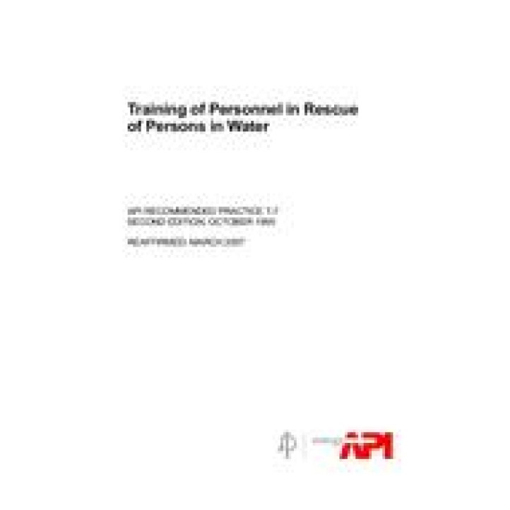 API RP T-7 (R2013) PDF