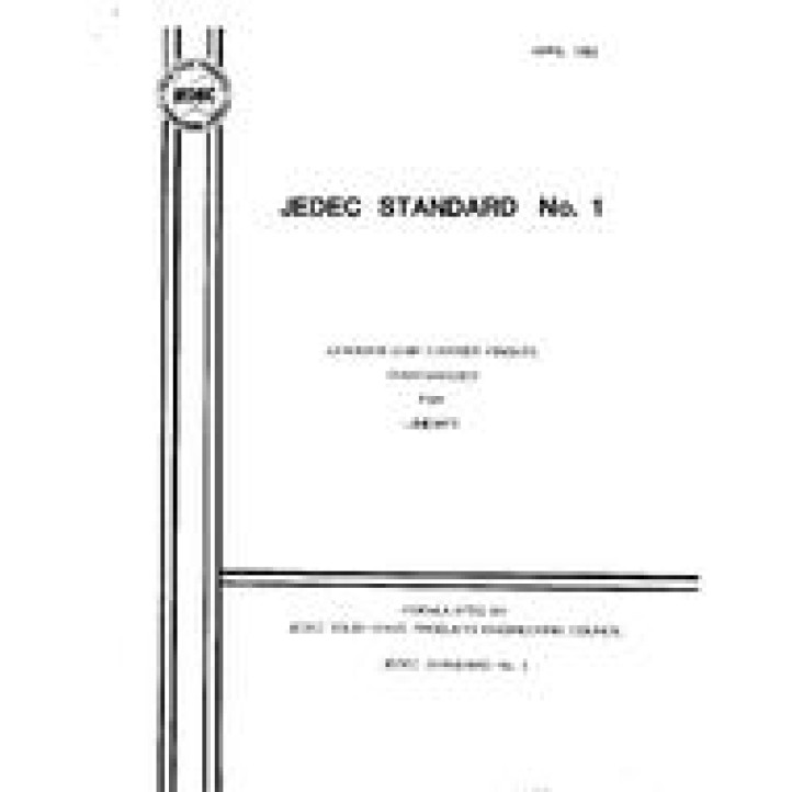 JEDEC JESD 1 PDF