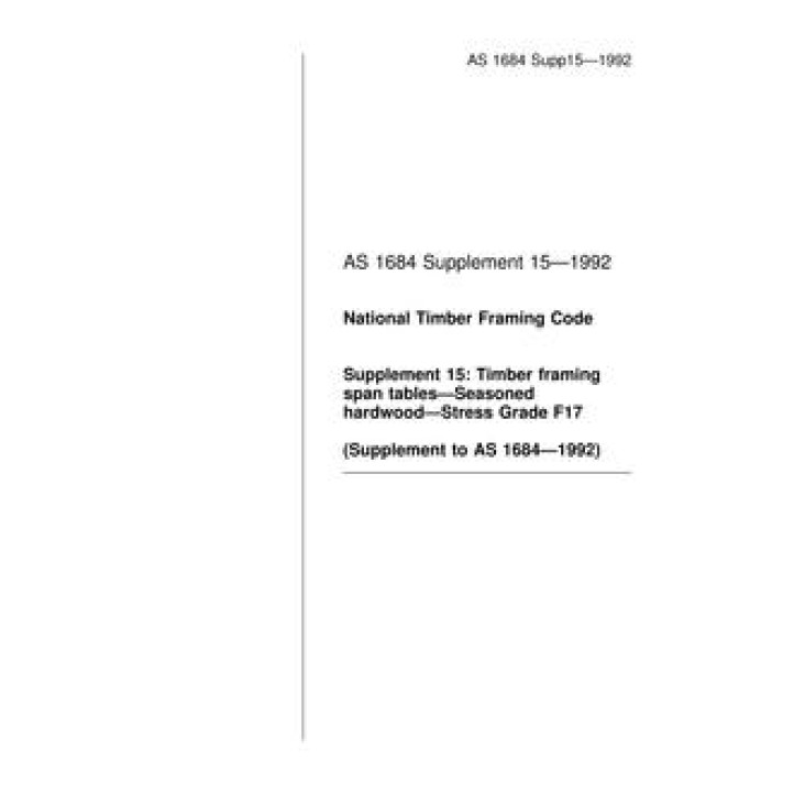 AS 1684 SUPP 15 PDF