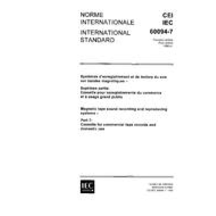 IEC 60094-7 Ed. 1.0 b PDF