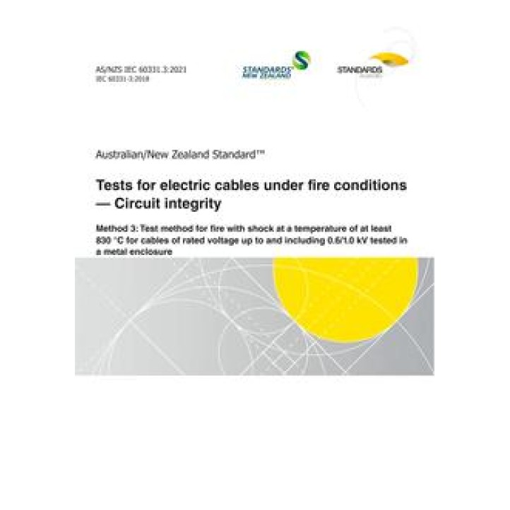 AS/NZS IEC 60331.3 PDF