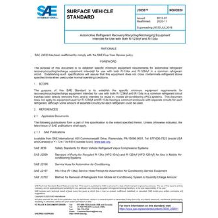 SAE J3030 PDF