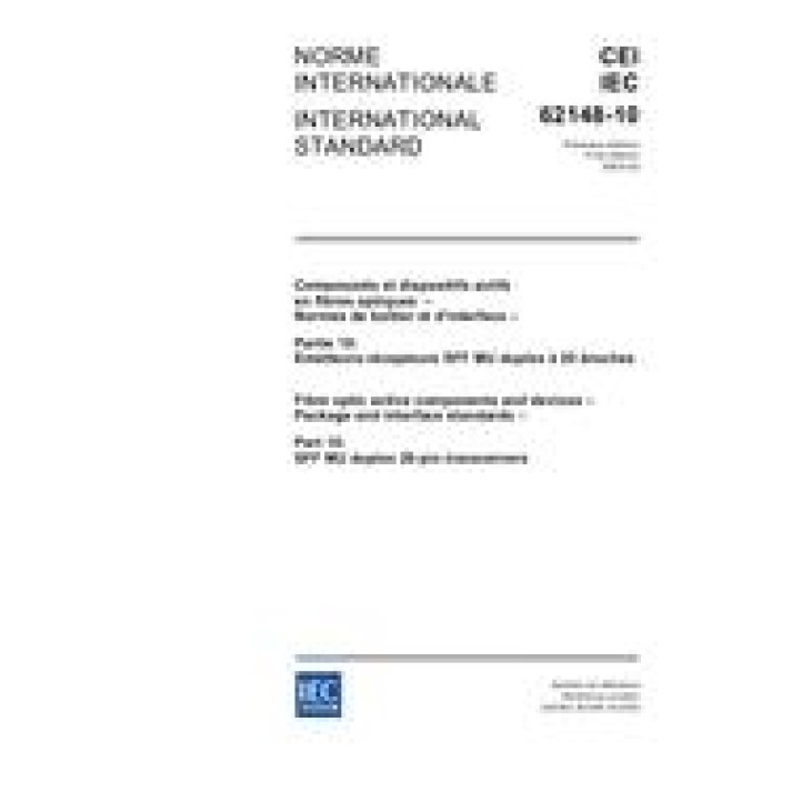 IEC 62148-10 Ed. 1.0 b PDF