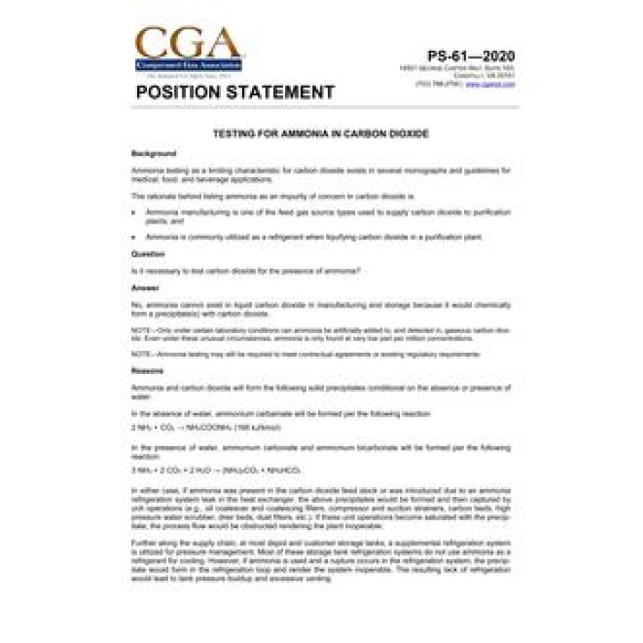 CGA PS-61 PDF