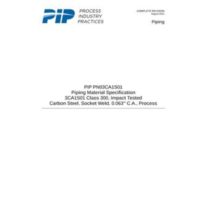 PIP PN03CA1S01 PDF