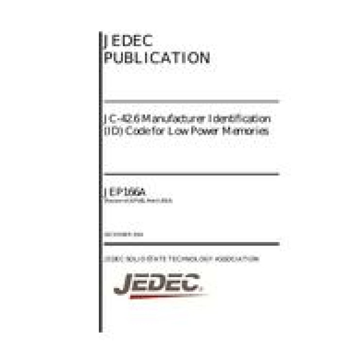 JEDEC JEP166A PDF