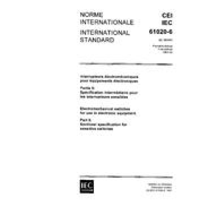 IEC 61020-6 Ed. 1.0 b PDF