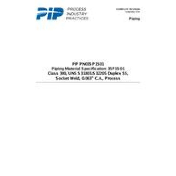 PIP PN03SP1S01 PDF