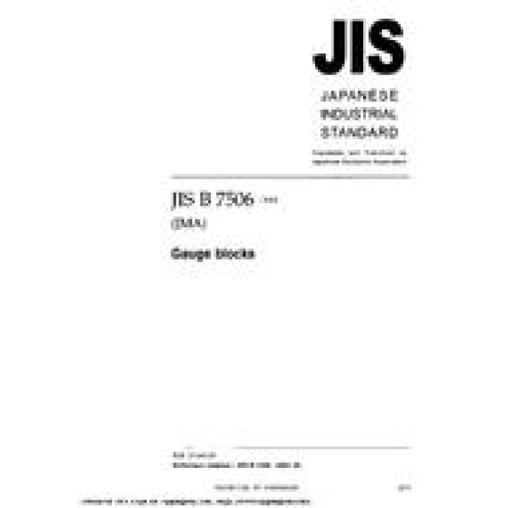 JIS B 7506 PDF