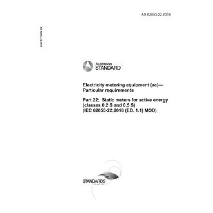 AS 62053.22 PDF