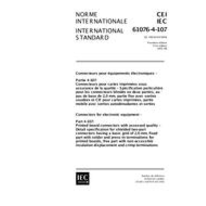 IEC 61076-4-107 Ed. 1.0 b PDF