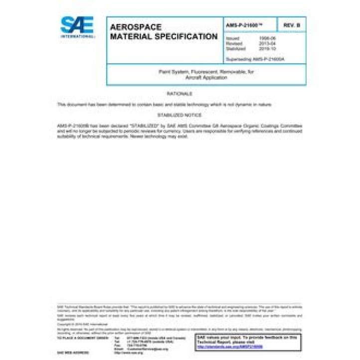 SAE AMSP21600B PDF