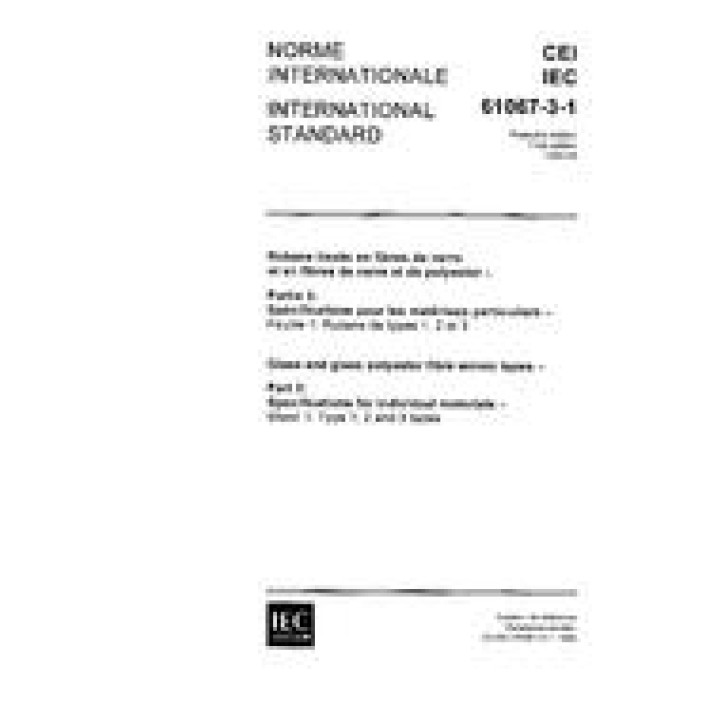 IEC 61067-3-1 Ed. 1.0 b PDF