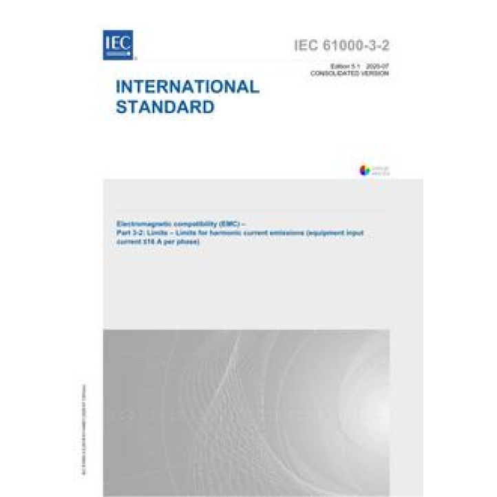 IEC 61000-3-2 Ed. 5.1 en PDF