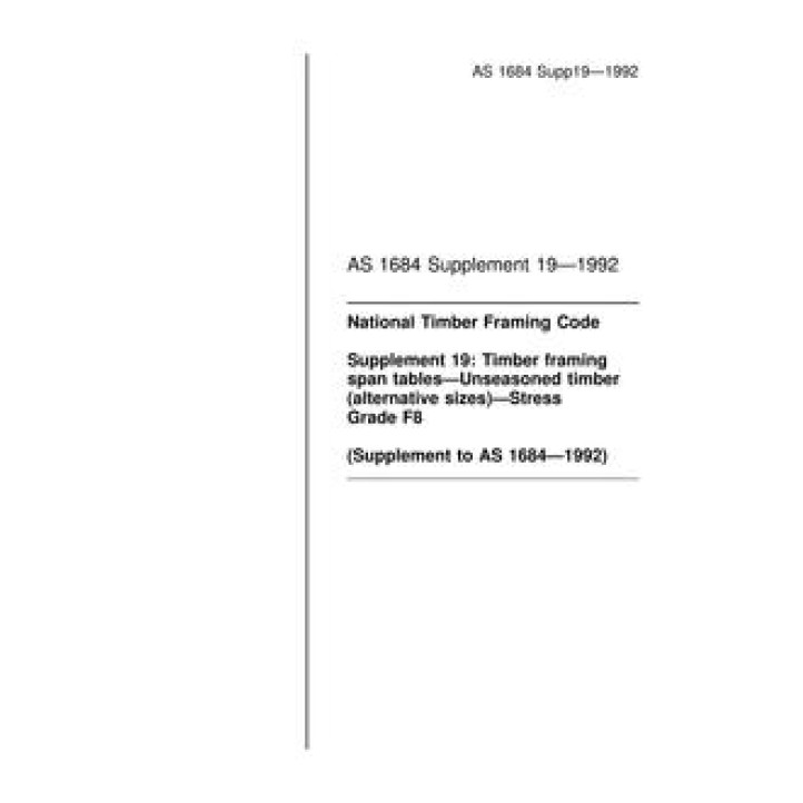 AS 1684 SUPP 19 PDF