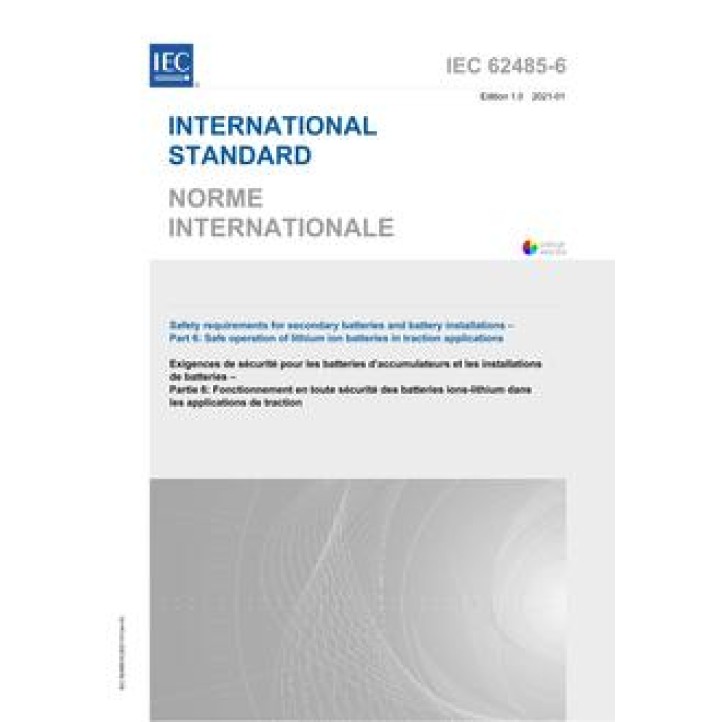 IEC 62485-6 Ed. 1.0 b PDF