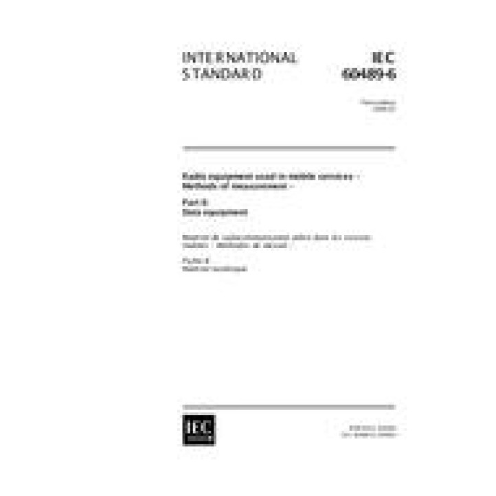 IEC 60489-6 Ed. 3.0 en PDF