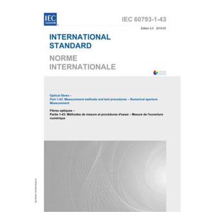 IEC 60793-1-43 Ed. 2.0 b PDF