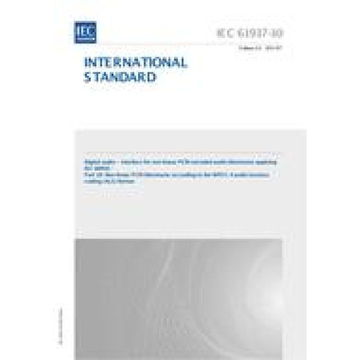 IEC 61937-10 Ed. 2.0 en PDF