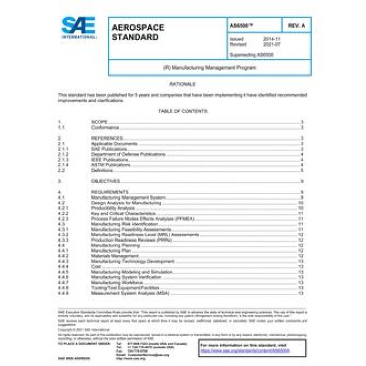 SAE AS6500A PDF