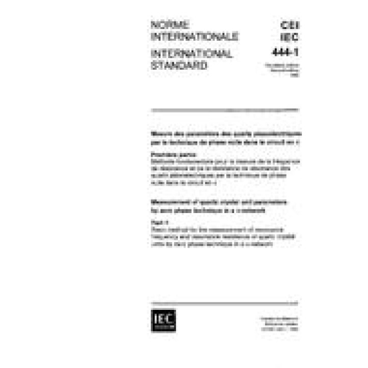 IEC 60444-1 Ed. 2.0 b PDF