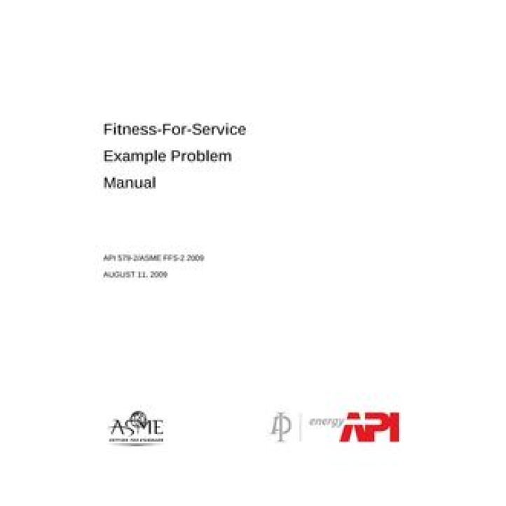 API 579-2 / ASME FFS-2 PDF