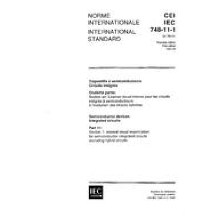 IEC 60748-11-1 Ed. 1.0 b PDF