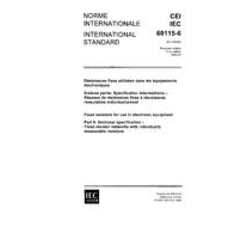 IEC 60115-6 Ed. 1.0 b PDF