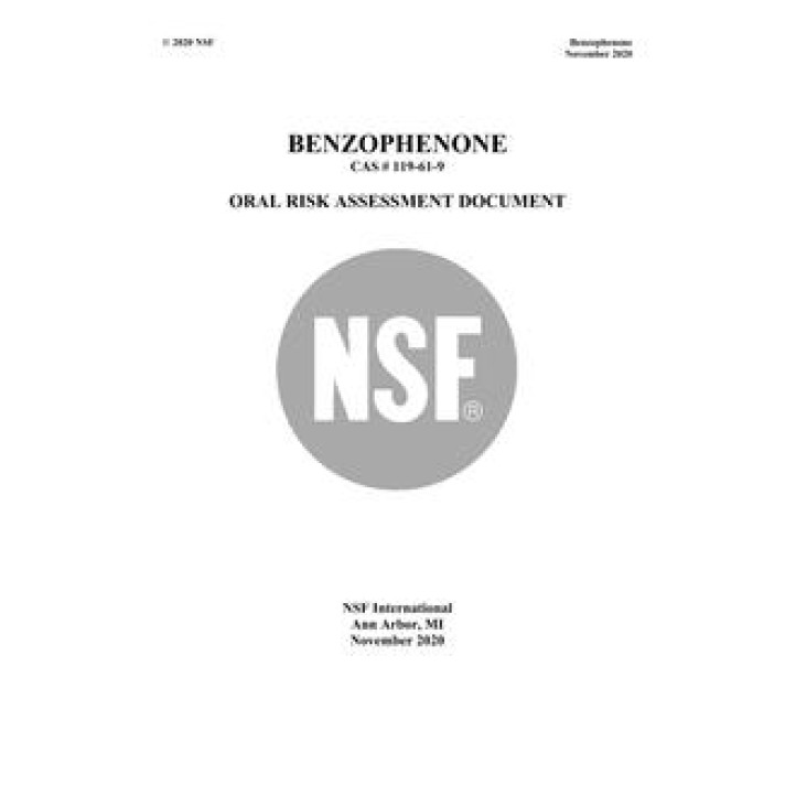 NSF Benzophenone &#8211; 2020 PDF