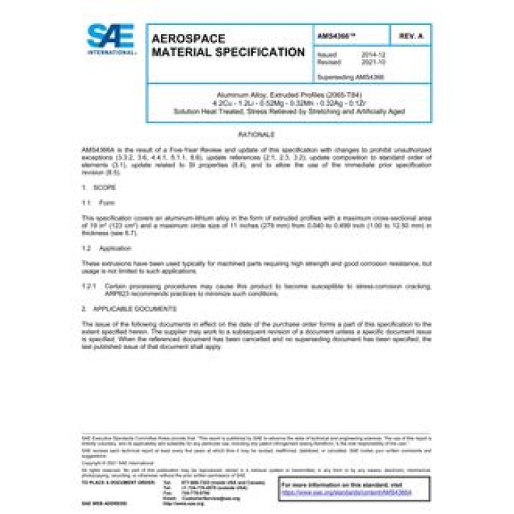 SAE AMS4366A PDF