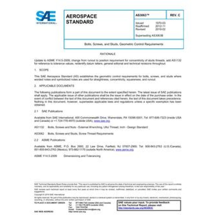 SAE AS3063C PDF