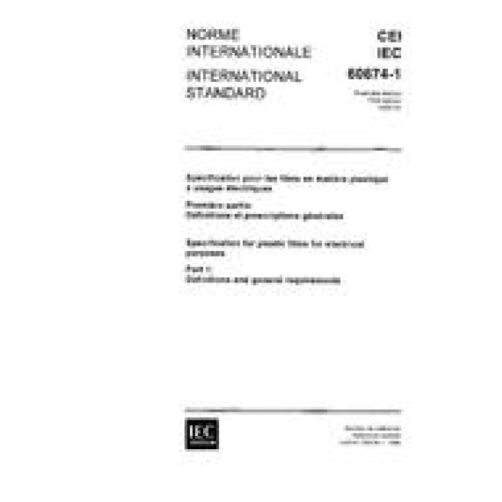 IEC 60674-1 Ed. 1.0 b PDF