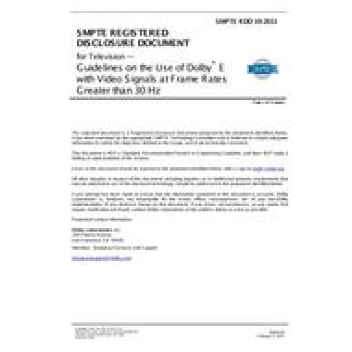 SMPTE RDD 19 PDF