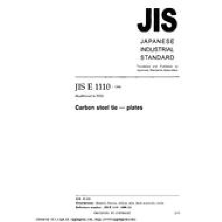 JIS E 1110 PDF