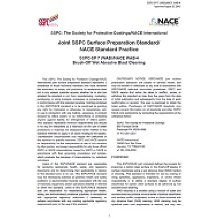 SSPC SP 7 (WAB)/NACE WAB-4 PDF