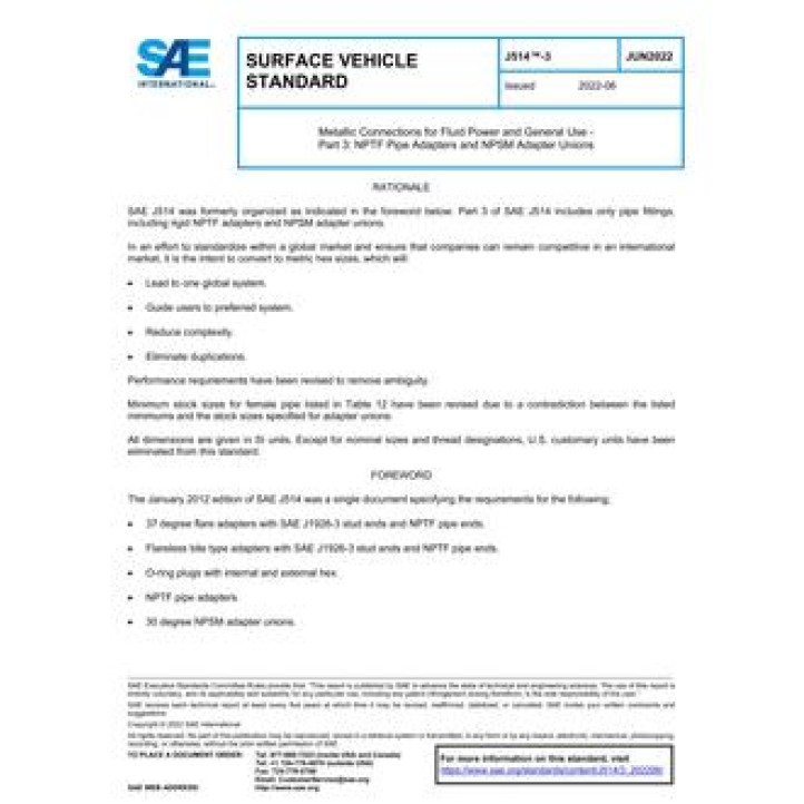 SAE J514/3 PDF