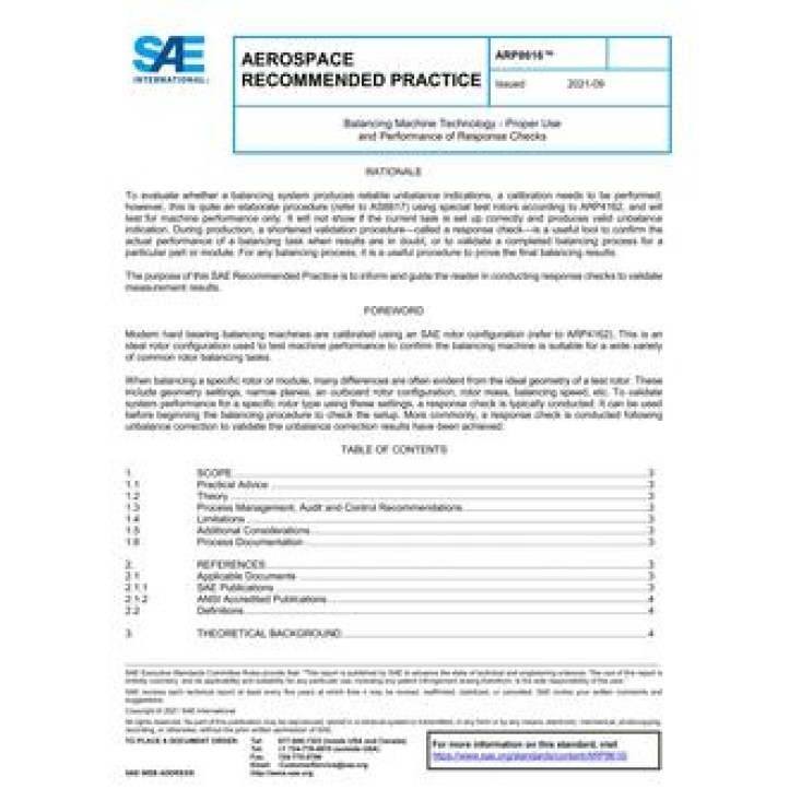 SAE ARP8616 PDF