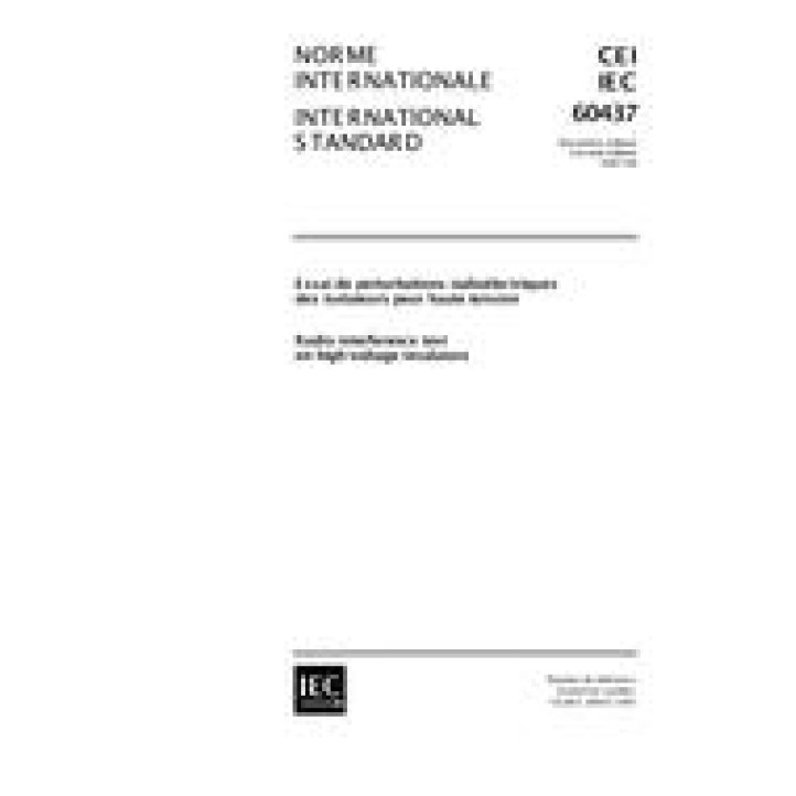 IEC 60437 Ed. 2.0 b PDF