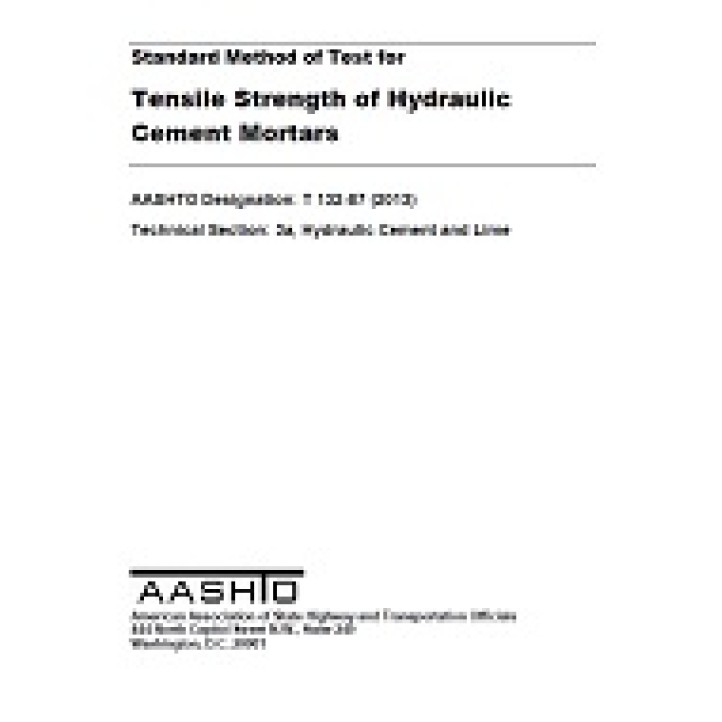 AASHTO T 132 PDF