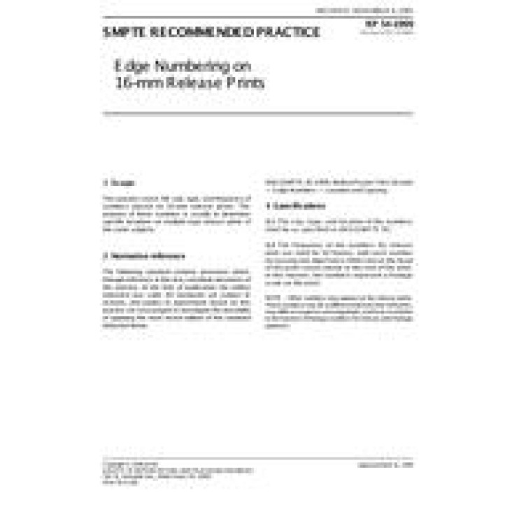 SMPTE RP 54 PDF