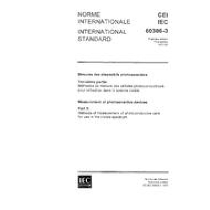 IEC 60306-3 Ed. 1.0 b PDF