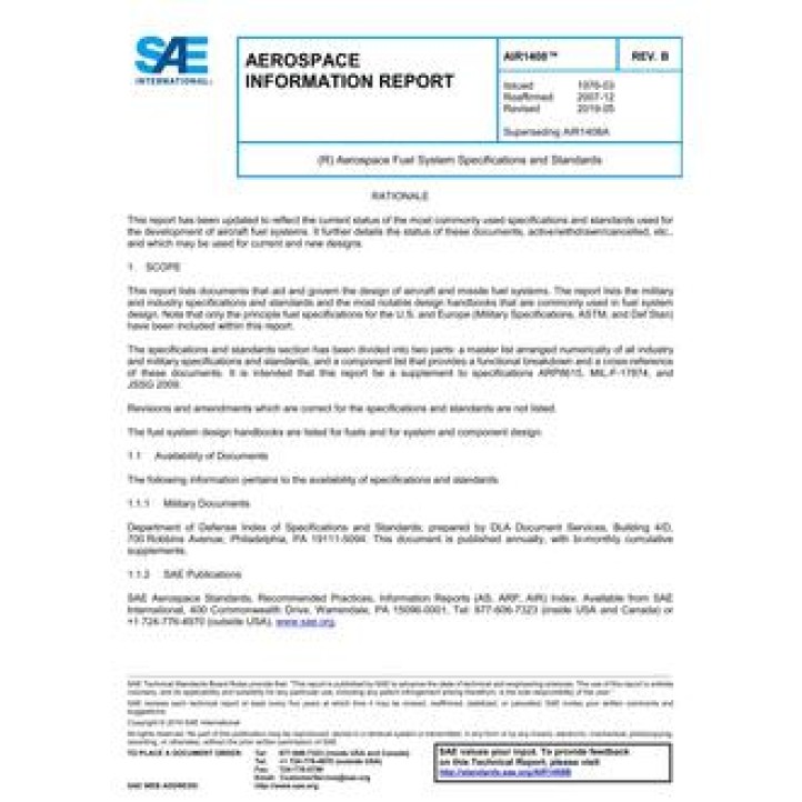 SAE AIR1408B PDF