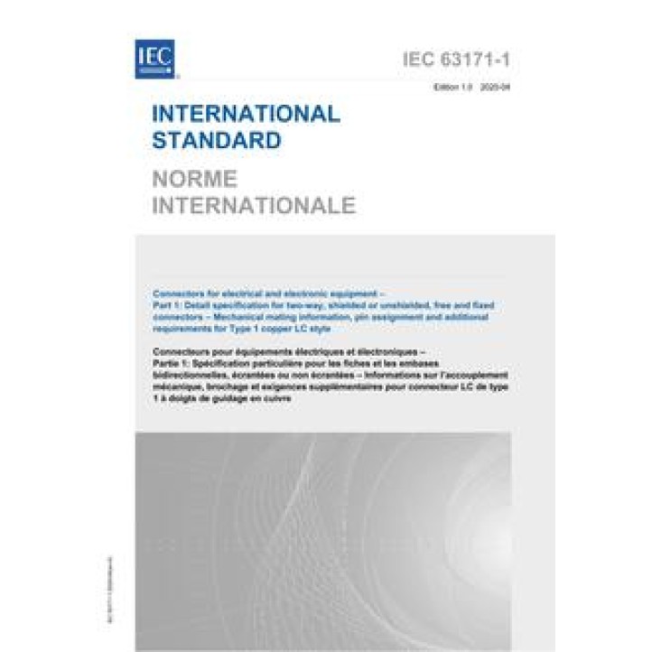 IEC 63171-1 Ed. 1.0 b PDF