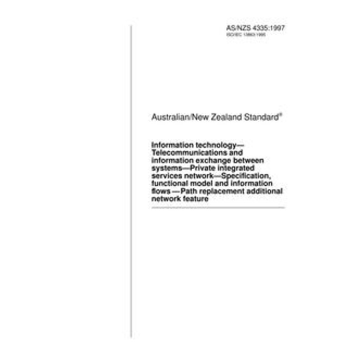 AS/NZS 4335 PDF