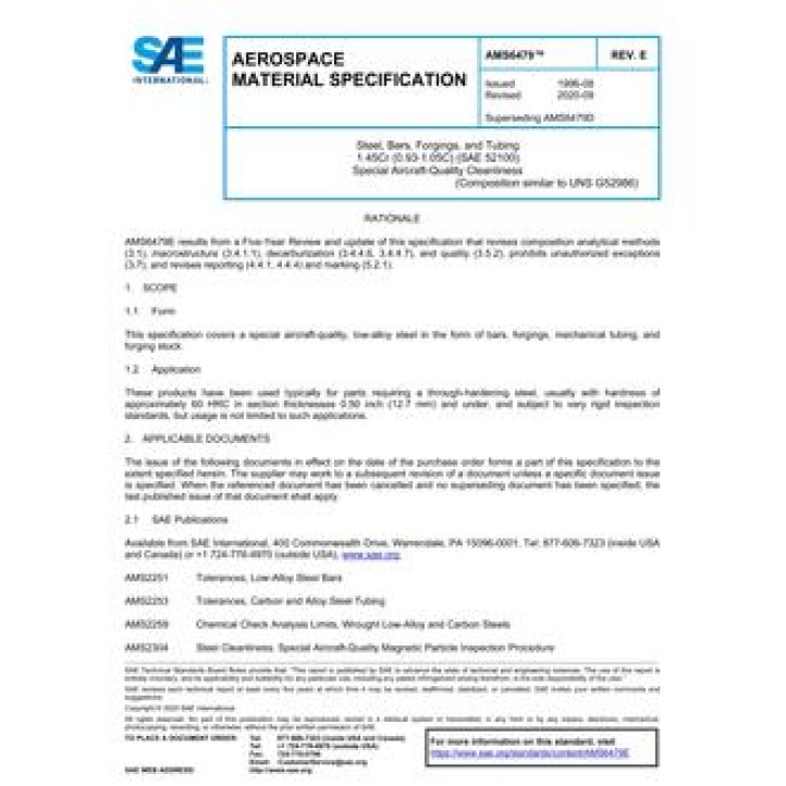 SAE AMS6479E PDF