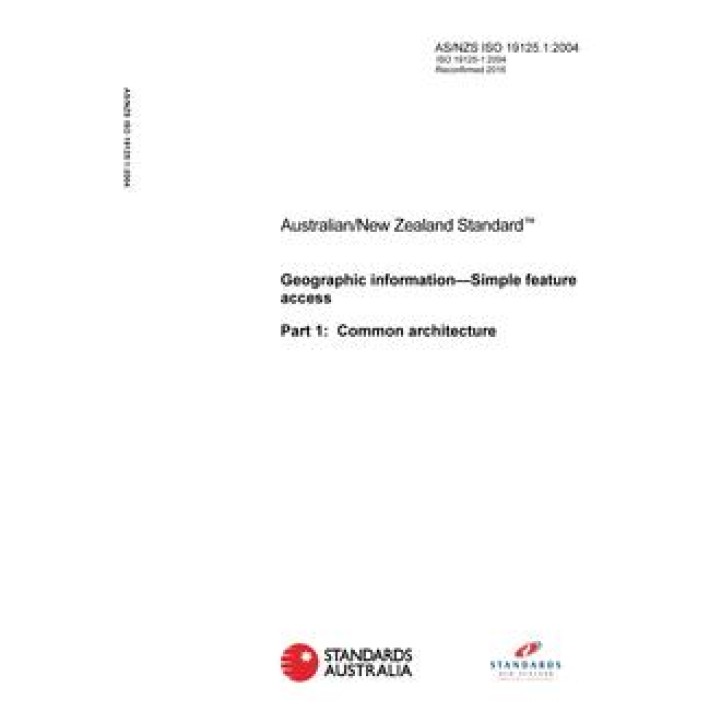 AS/NZS ISO 19125.1 PDF