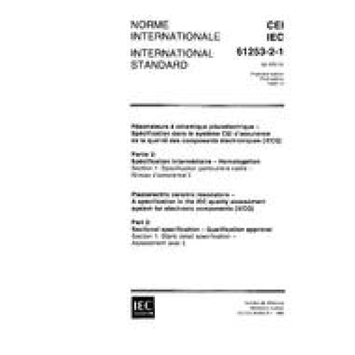 IEC 61253-2-1 Ed. 1.0 b PDF