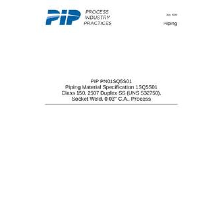 PIP PN01SQ5S01 PDF